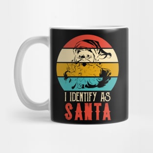 I Identify As Santa Mug